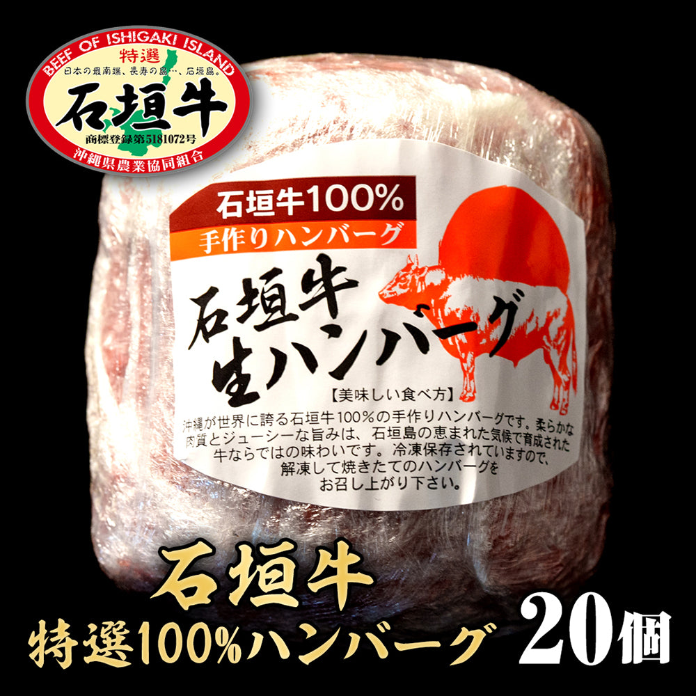 【特選ハンバーグ】石垣牛100%ハンバーグ【国産ブランド牛】