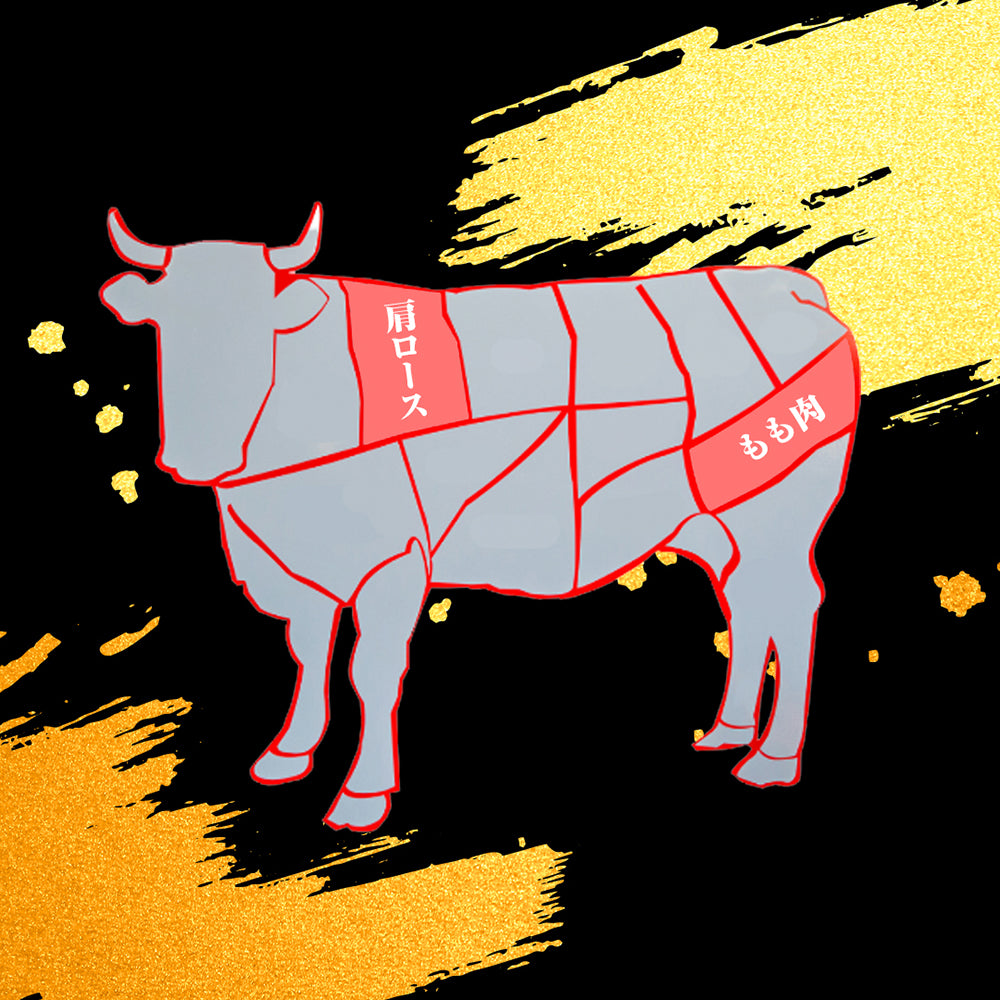 【石垣牛すきしゃぶ用】もも肉 + 肩ロース【国産ブランド牛】