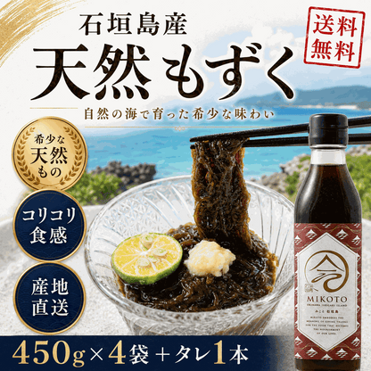【2026年新もずく】ヌメリたっぷり！幻の石垣島産天然もずく【選べる袋タイプ】