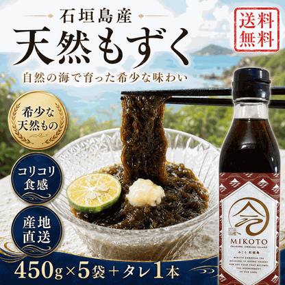 【2026年新もずく】ヌメリたっぷり！幻の石垣島産天然もずく【選べる袋タイプ】