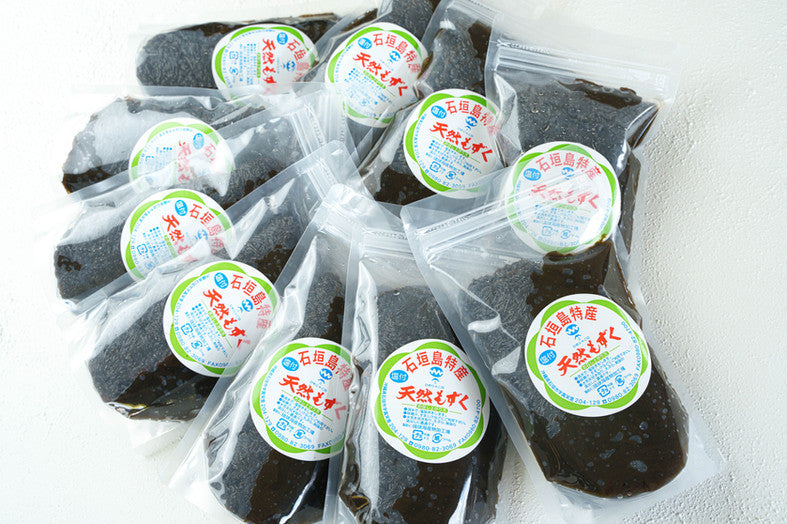 採れたて天然もずく 石垣島産 天然もずく通販｜アイショップいしがき