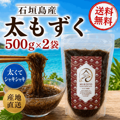 石垣島産 太もずく通販｜毎日の食卓に – アイショップいしがき